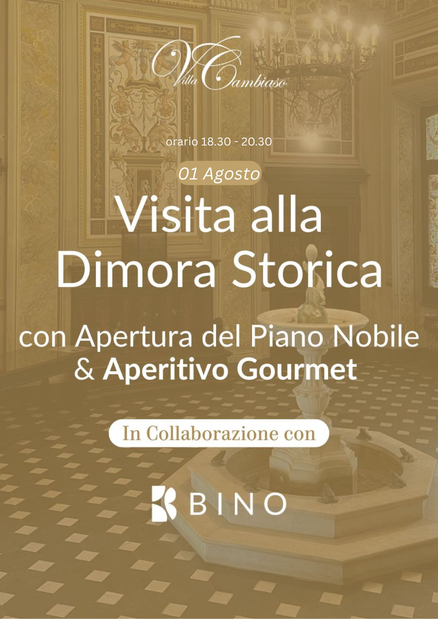 2025.08.01 - Aperitivo Gourmet BINO fB (Locandina A3)